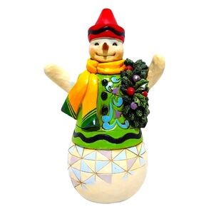 ◾LIKE NEW◾2021 JIM SHORE CRAYOLA "COLOR ME MERRY" FIGURINE